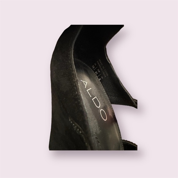 Aldo Elegant Black Strappy Heels - Picture 4 of 5